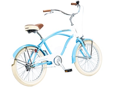 Rainbow Beach Cruisers 20inch Kamehameha Highway Light Blue x White